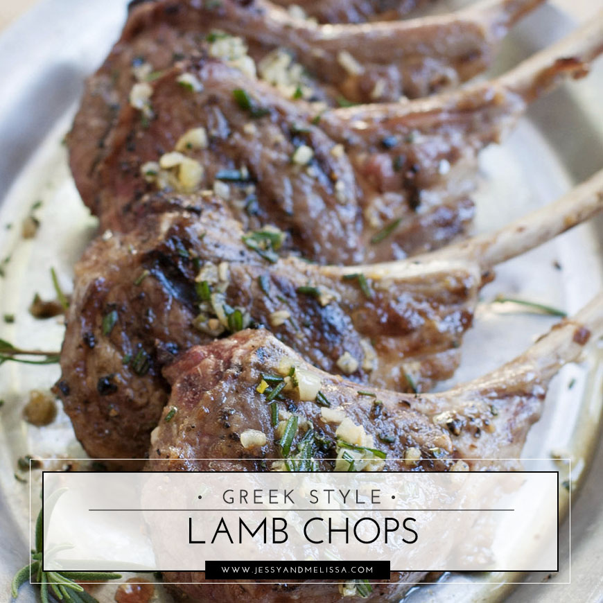 Greek Style Lamb Chops Paleo Jessy Melissa   Greek Style Lamb Chops 